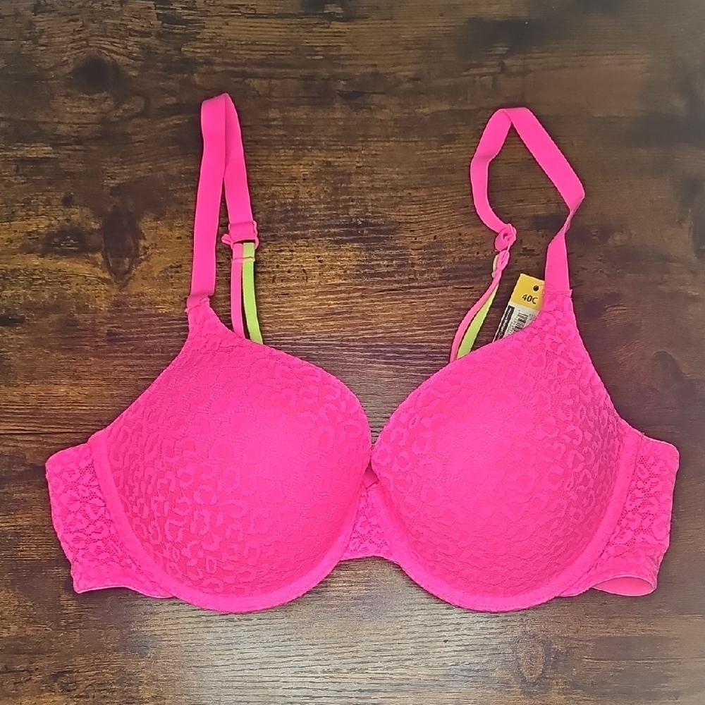 Secret Treasures Pink Full Coverage Bra